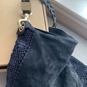 Jimmy choo fringe shoulder bag